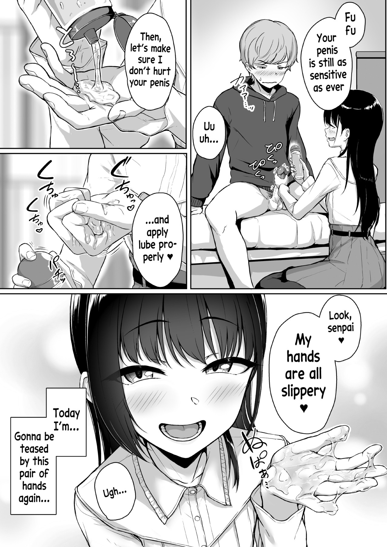 Hentai Manga Comic-Sweet & Sour ~Loving Handjob From My Younger Girlfriend~-Read-11